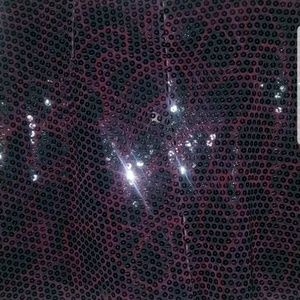 Express Sequined Mini Skirt Size 3/4